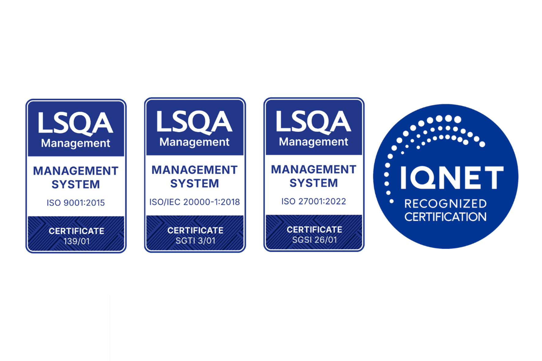 Certificaciones ISO